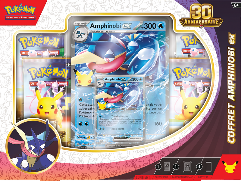 Pokémon 30th Celebration (30e Anniversaire) (FR) - EX Boxes (FR)