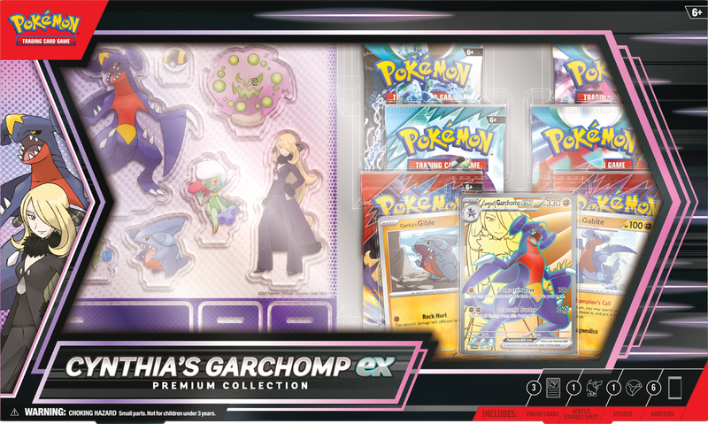 Cynthia's Garchomp EX Premium Collection - The Mythic Store | 24h Order Processing