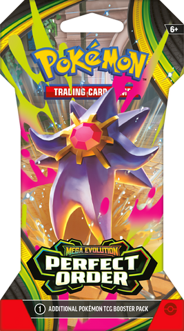 Mega Evolution Perfect Order - Sleeved Booster Pack - The Mythic Store | 24h Order Processing