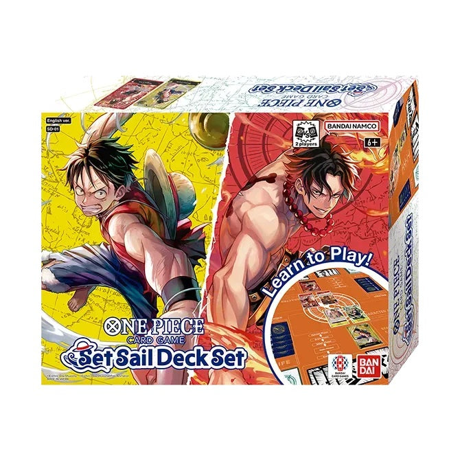 One Piece SD01 Set Sail Deck Set