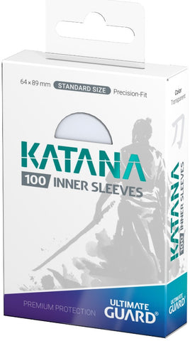 Katana Inner Sleeves Size 100ct - The Mythic Store | 24h Order Processing