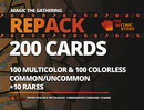 MTG Bulk Repack: 200 Cards (Multicolor and Colorless) + 10 Rares - The Mythic Store | 24h Order Processing