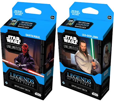 Star Wars Unlimited: Legends of the Force - Spotlight Deck (Set of 2) - The Mythic Store | 24h Order Processing