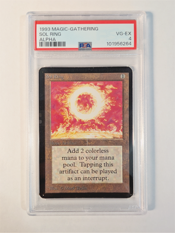 Sol Ring PSA 4 [Alpha Edition] - The Mythic Store | 24h Order Processing