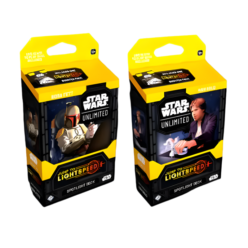 Star Wars Unlimited: Jump to Lightspeed - Spotlight Deck (Set of 2) - The Mythic Store | 24h Order Processing