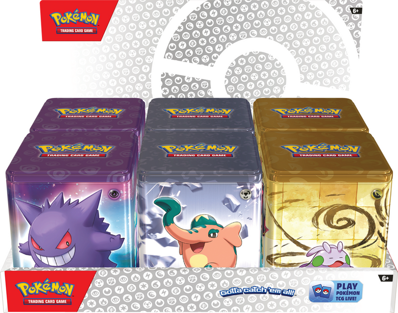 Pokemon Stacking Tin Q1 2024 - The Mythic Store | 24h Order Processing