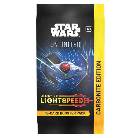 Star Wars Unlimited: Jump to Lightspeed - Carbonite Edition Booster Pack - The Mythic Store | 24h Order Processing