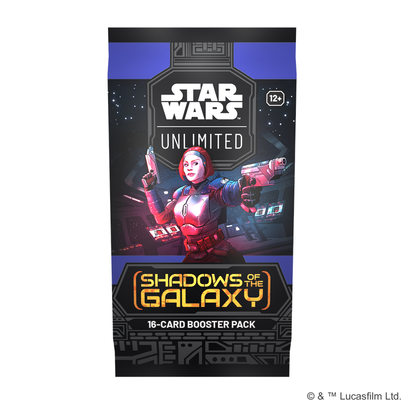 Star Wars Unlimited: Shadows of the Galaxy - Booster Pack - The Mythic Store | 24h Order Processing