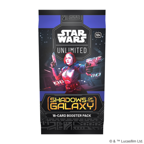 Star Wars Unlimited: Shadows of the Galaxy - Booster Pack - The Mythic Store | 24h Order Processing