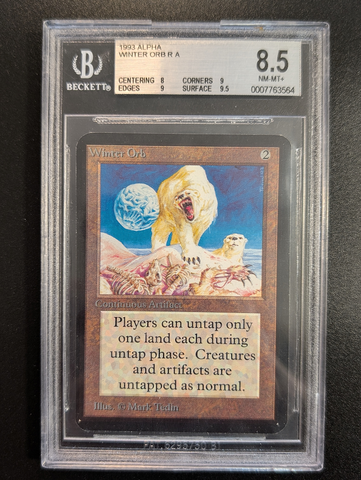 Winter Orb BGS 8.5 [Alpha Edition] - The Mythic Store | 24h Order Processing