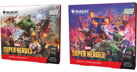 Universes Beyond: Marvel Super Heroes - Scene Box (Set of 2)