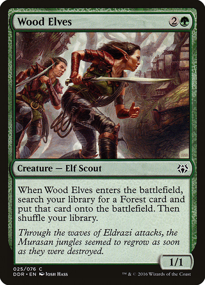 Wood Elves [Duel Decks: Nissa vs. Ob Nixilis] - The Mythic Store | 24h Order Processing