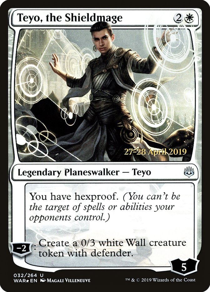 Teyo, the Shieldmage [War of the Spark Prerelease Promos] - The Mythic Store | 24h Order Processing