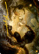 Storm the Festival Art Card (Gold-Stamped Signature) [Innistrad: Midnight Hunt Art Series] - The Mythic Store | 24h Order Processing