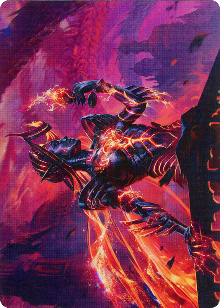 Ayara, Furnace Queen Art Card [March of the Machine Art Series] - The Mythic Store | 24h Order Processing