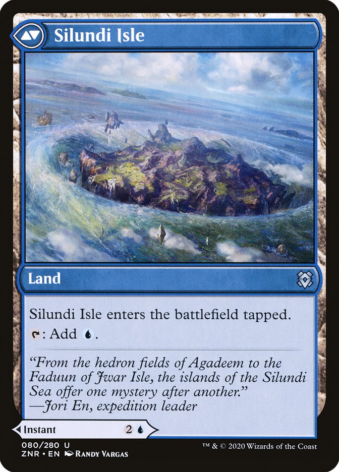 Silundi Vision // Silundi Isle [Zendikar Rising] - The Mythic Store | 24h Order Processing