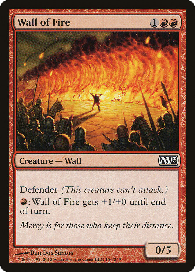 Wall of Fire [Magic 2013] - The Mythic Store | 24h Order Processing