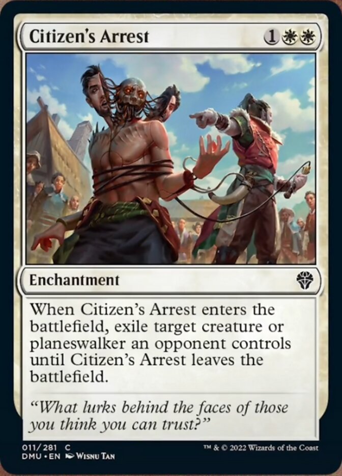 Citizen's Arrest [Dominaria United] - The Mythic Store | 24h Order Processing