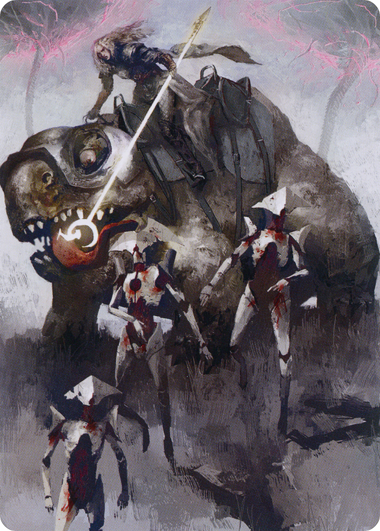 Thalia and The Gitrog Monster Art Card [March of the Machine Art Series] - The Mythic Store | 24h Order Processing
