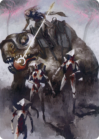 Thalia and The Gitrog Monster Art Card [March of the Machine Art Series] - The Mythic Store | 24h Order Processing