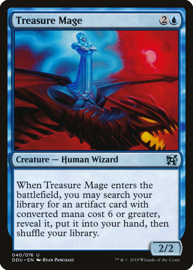 Treasure Mage [Duel Decks: Elves vs. Inventors] - The Mythic Store | 24h Order Processing