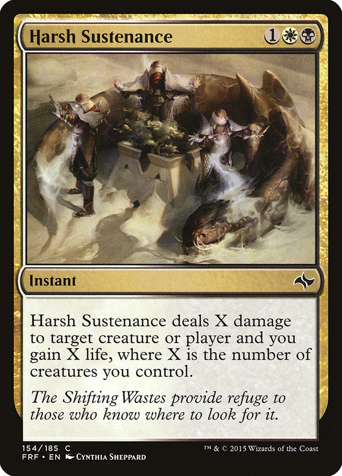 Harsh Sustenance [Fate Reforged] - The Mythic Store | 24h Order Processing