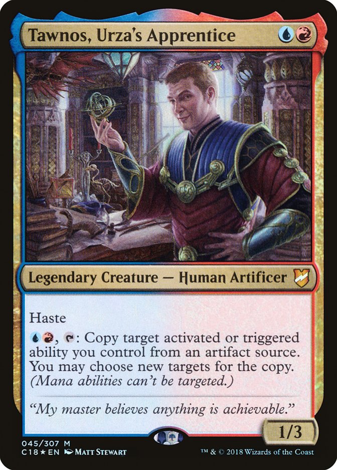 Tawnos, Urza's Apprentice [Commander 2018] - The Mythic Store | 24h Order Processing