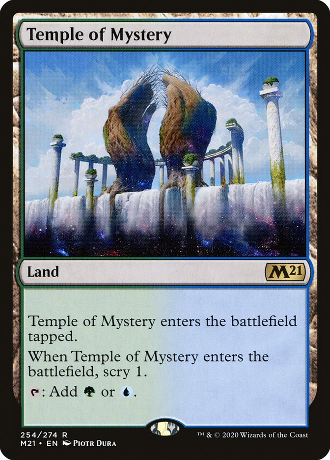 Temple of Mystery [Core Set 2021] - The Mythic Store | 24h Order Processing