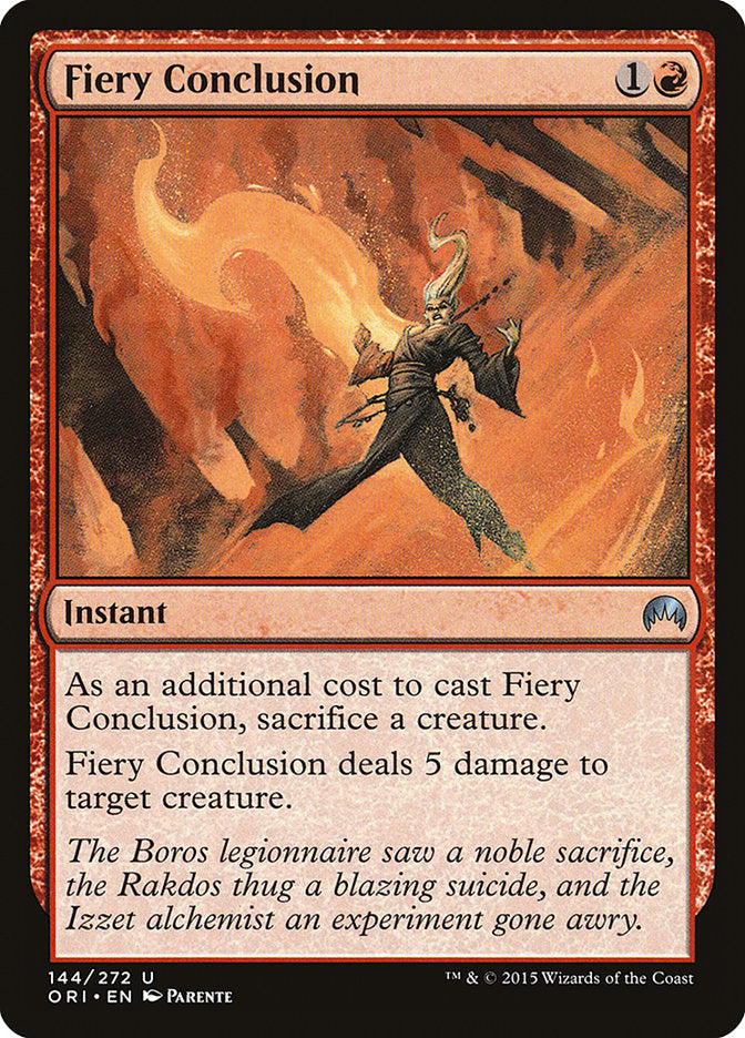 Fiery Conclusion [Magic Origins] - The Mythic Store | 24h Order Processing