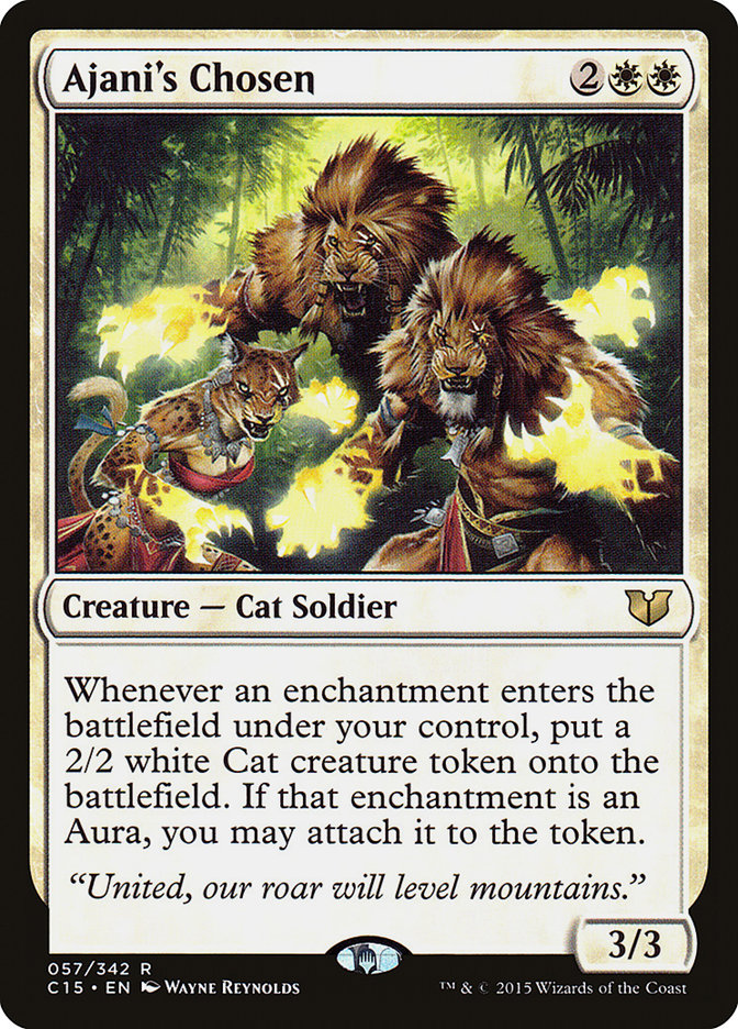 Ajani's Chosen [Commander 2015] - The Mythic Store | 24h Order Processing