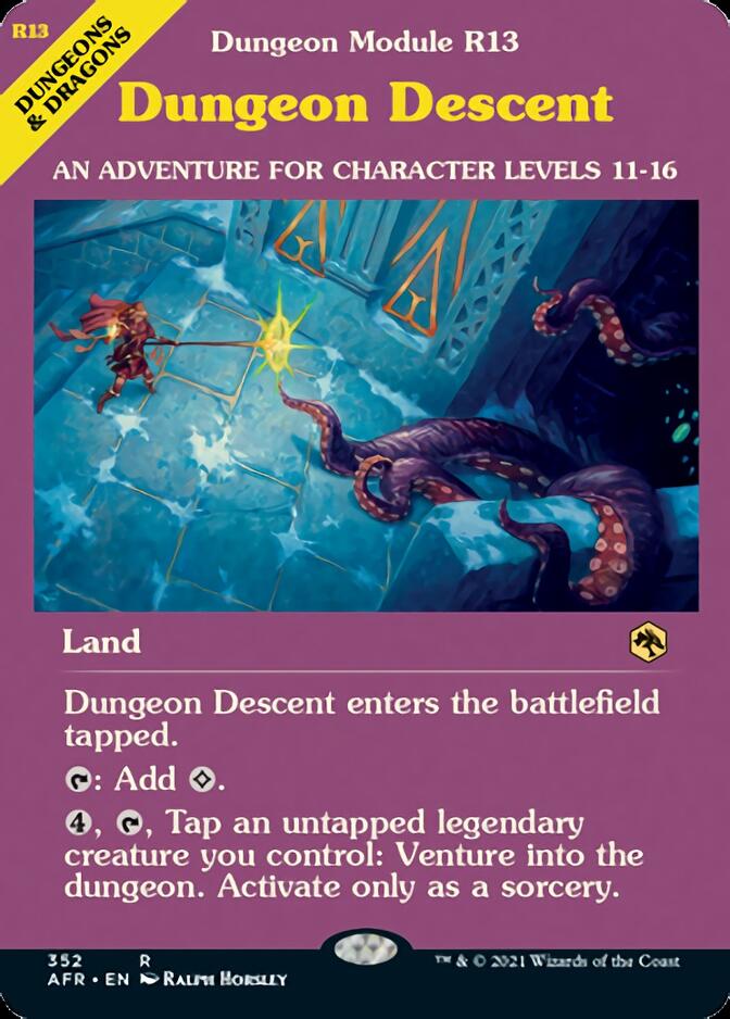 Dungeon Descent (Dungeon Module) [Dungeons & Dragons: Adventures in the Forgotten Realms] - The Mythic Store | 24h Order Processing