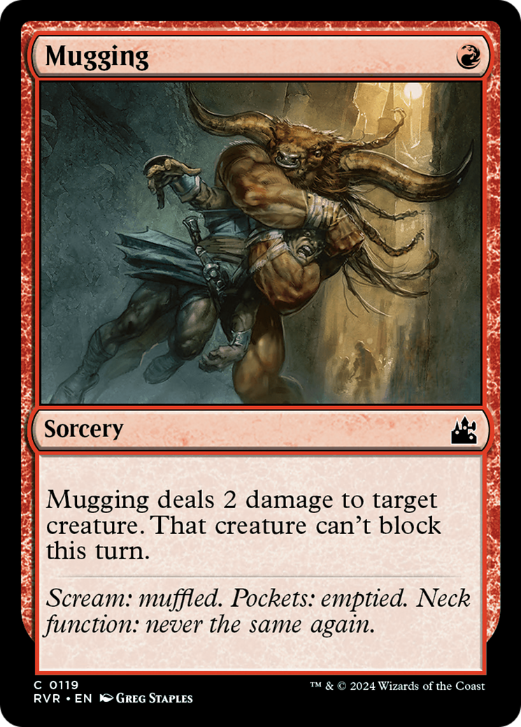 Mugging [Ravnica Remastered] - The Mythic Store | 24h Order Processing