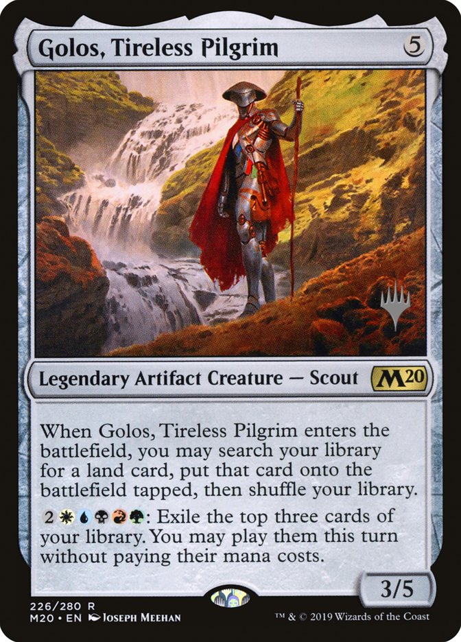 Golos, Tireless Pilgrim (Promo Pack) [Core Set 2020 Promos] - The Mythic Store | 24h Order Processing