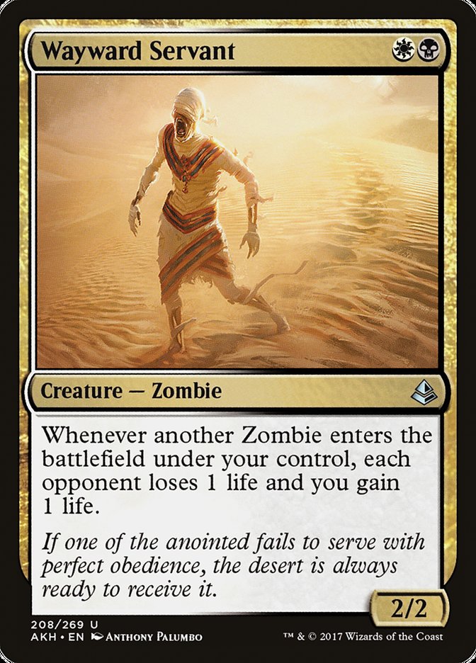 Wayward Servant [Amonkhet] - The Mythic Store | 24h Order Processing