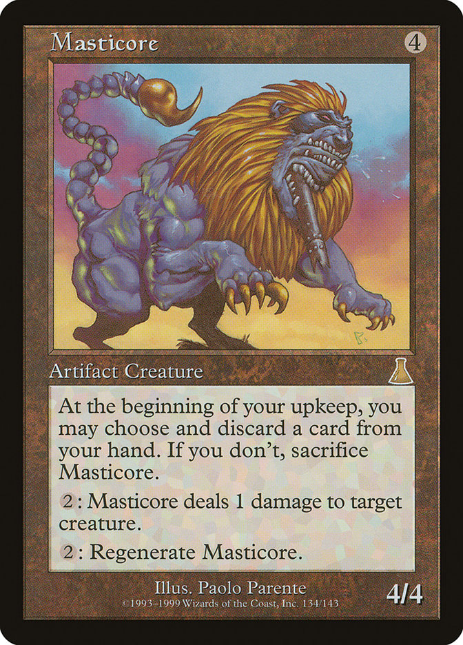 Masticore [Urza's Destiny] - The Mythic Store | 24h Order Processing