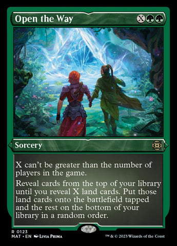 Open the Way (Foil Etched) [March of the Machine: The Aftermath] - The Mythic Store | 24h Order Processing