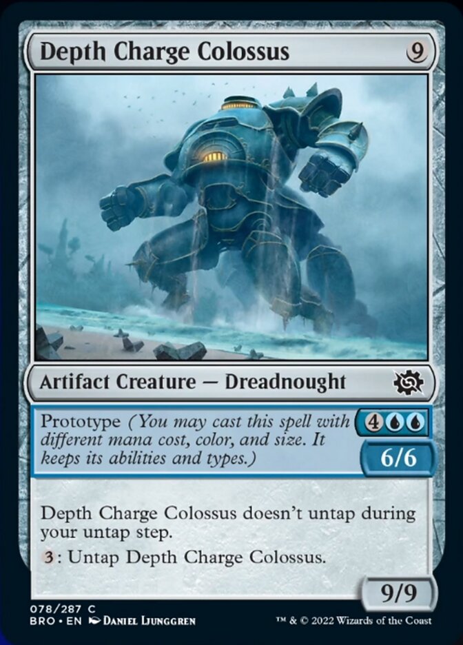 Depth Charge Colossus [The Brothers' War] - The Mythic Store | 24h Order Processing