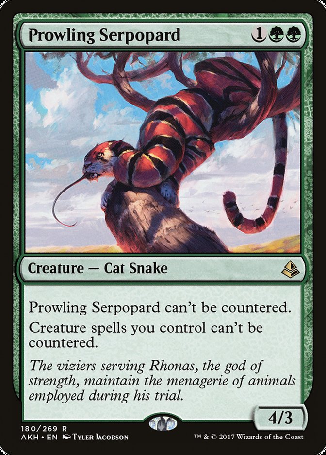 Prowling Serpopard [Amonkhet] - The Mythic Store | 24h Order Processing