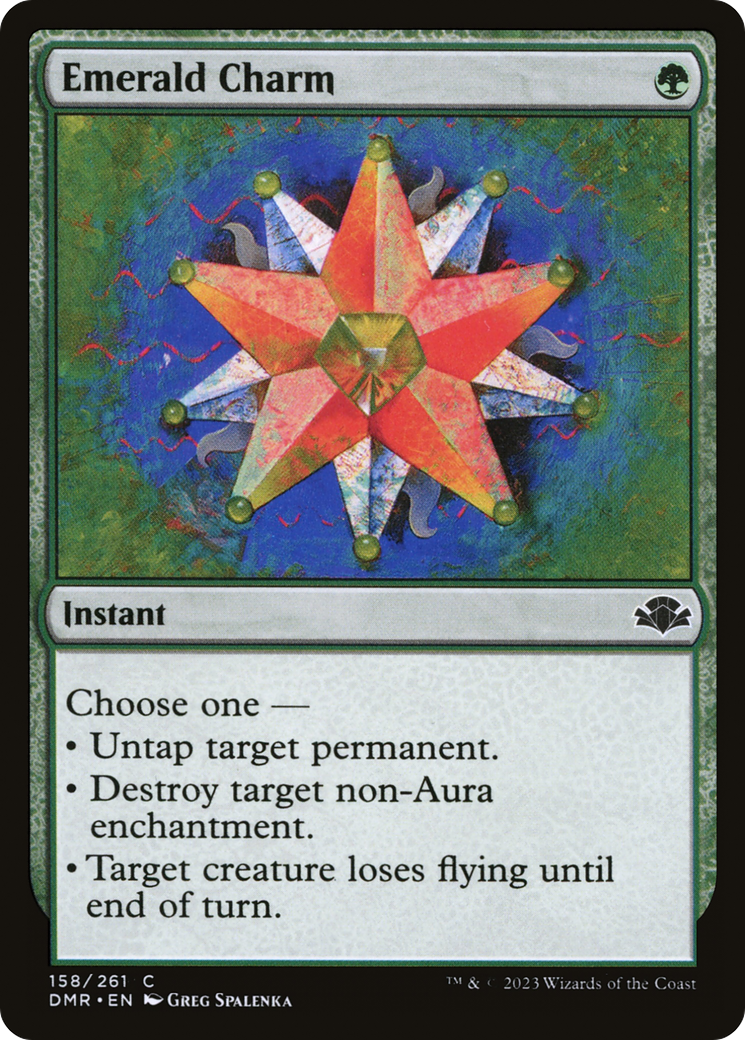 Emerald Charm [Dominaria Remastered] - The Mythic Store | 24h Order Processing