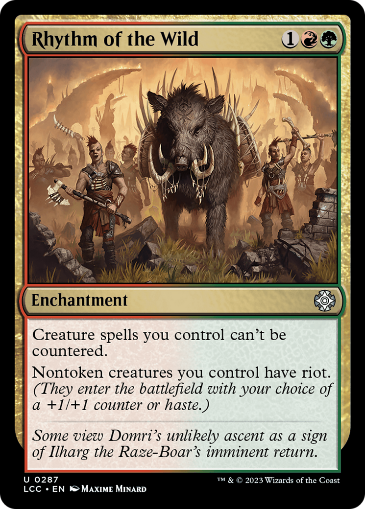 Rhythm of the Wild [The Lost Caverns of Ixalan Commander] - The Mythic Store | 24h Order Processing