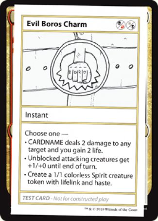 Evil Boros Charm (2021 Edition) [Mystery Booster Playtest Cards] - The Mythic Store | 24h Order Processing