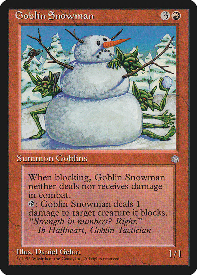 Goblin Snowman [Ice Age] - The Mythic Store | 24h Order Processing