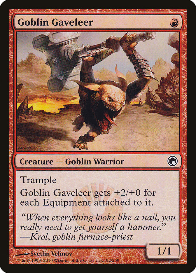 Goblin Gaveleer [Scars of Mirrodin] - The Mythic Store | 24h Order Processing