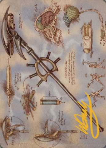 Staff of Domination Art Card (Gold-Stamped Signature) [The Brothers' War Art Series] - The Mythic Store | 24h Order Processing