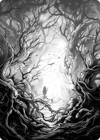 Forest 1 Art Card [Innistrad: Midnight Hunt Art Series] - The Mythic Store | 24h Order Processing