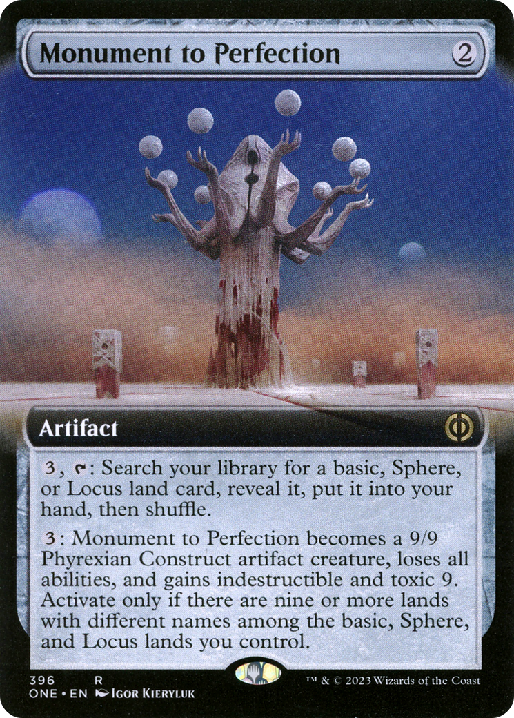 Monument to Perfection (Extended Art) [Phyrexia: All Will Be One] - The Mythic Store | 24h Order Processing