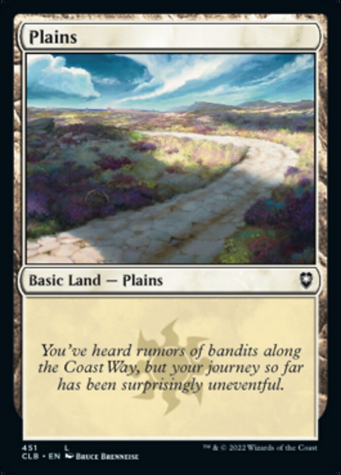 Plains (451) [Commander Legends: Battle for Baldur's Gate] - The Mythic Store | 24h Order Processing