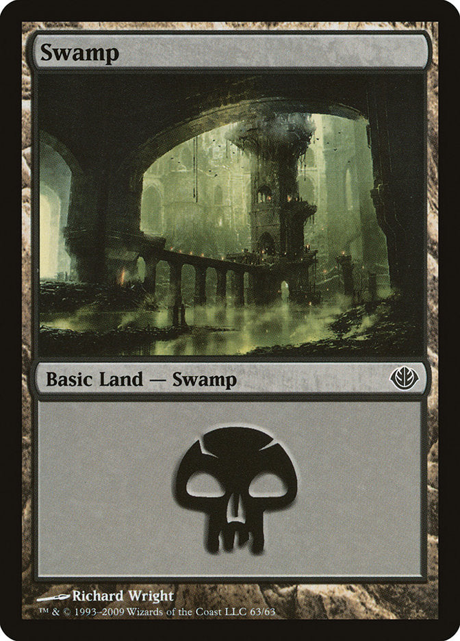 Swamp (63) [Duel Decks: Garruk vs. Liliana] - The Mythic Store | 24h Order Processing