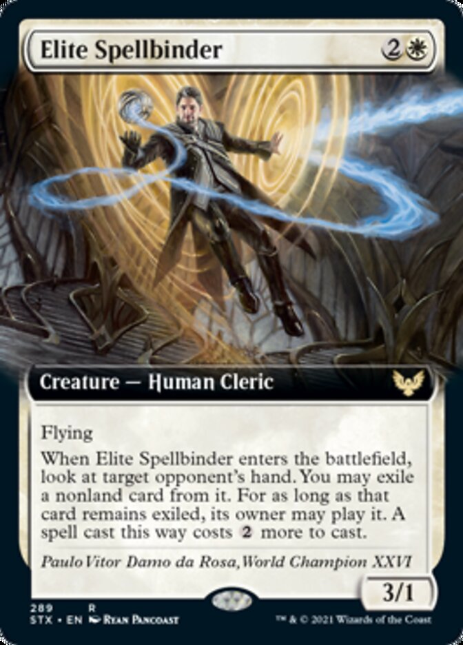 Elite Spellbinder (Extended Art) [Strixhaven: School of Mages] - The Mythic Store | 24h Order Processing