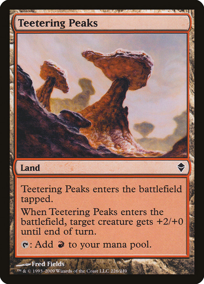 Teetering Peaks [Zendikar] - The Mythic Store | 24h Order Processing